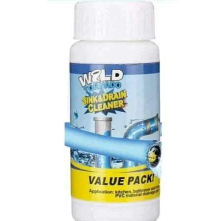 (1 PAC) Wild Tornado Sink & Drain Cleaner – Value Pack
